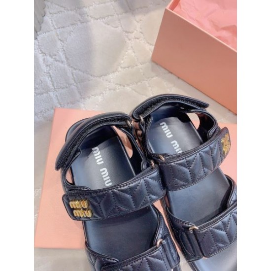 2024SS 最安値挑戦! MIU MIU ミュウミュウ レディースサンダル 2024SS 最安値挑戦! MIU MIU ミュウミュウ レディースサンダル