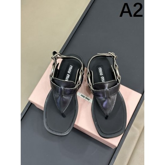 2024SS 好印象120% MIU MIU ミュウミュウ レディースサンダル