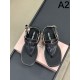 2024SS 好印象120% MIU MIU ミュウミュウ レディースサンダル