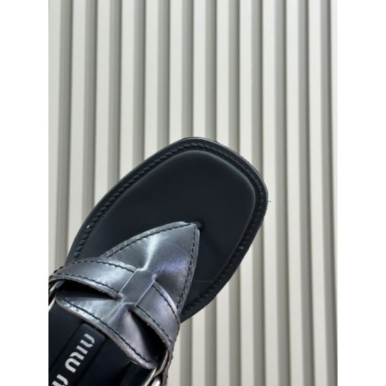 2024SS 好印象120% MIU MIU ミュウミュウ レディースサンダル