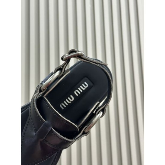 2024SS 好印象120% MIU MIU ミュウミュウ レディースサンダル