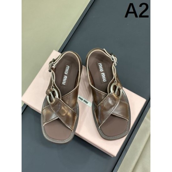 2024SS 激レア商品 MIU MIU ミュウミュウ レディースサンダル 2024SS 激レア商品 MIU MIU ミュウミュウ レディースサンダル