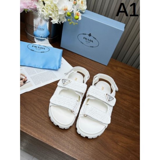 2024SS 最新☆大人気☆話題沸騰 PRADA プラダ レディースサンダル 2024SS 最新☆大人気☆話題沸騰 PRADA プラダ レディースサンダル