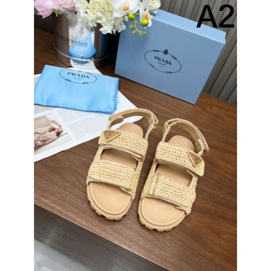 2024SS 最新☆大人気☆話題沸騰 PRADA プラダ レディースサンダル 2024SS 最新☆大人気☆話題沸騰 PRADA プラダ レディースサンダル
