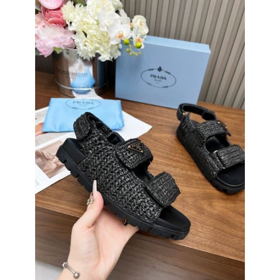 2024SS 最新☆大人気☆話題沸騰 PRADA プラダ レディースサンダル 2024SS 最新☆大人気☆話題沸騰 PRADA プラダ レディースサンダル