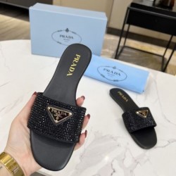 2024SS 新作限定華やかキュート PRADA プラダ レディースサンダル