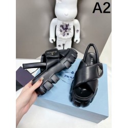 2024SS すっきりしたシルエット PRADA プラダ レディースサンダル