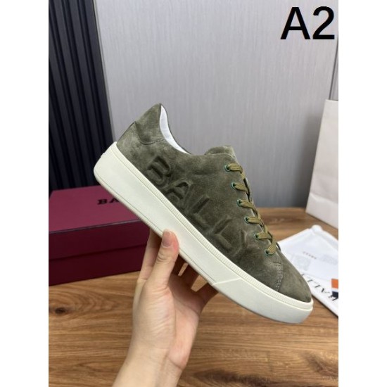 BALLY バリー 数量限定奇跡の入荷 2024SS メンズ用 カジュアルシューズ BALLY バリー 数量限定奇跡の入荷 2024SS メンズ用 カジュアルシューズ