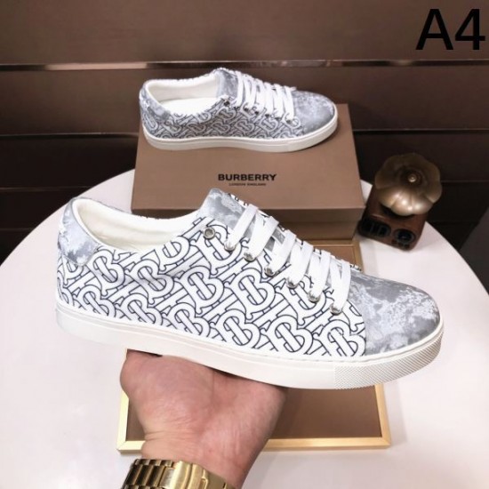 BURBERRY バーバリー セレブ愛用上品 2024SS メンズ用 カジュアルシューズ BURBERRY バーバリー セレブ愛用上品 2024SS メンズ用 カジュアルシューズ