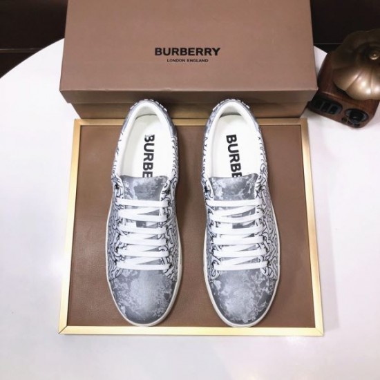BURBERRY バーバリー セレブ愛用上品 2024SS メンズ用 カジュアルシューズ BURBERRY バーバリー セレブ愛用上品 2024SS メンズ用 カジュアルシューズ