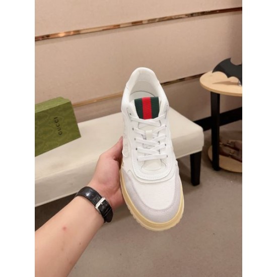 GUCCI グッチ 安定感のある夏新作 2024SS メンズ用 カジュアルシューズ GUCCI グッチ 安定感のある夏新作 2024SS メンズ用 カジュアルシューズ
