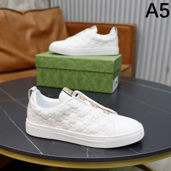 GUCCI グッチ 根強い人気定番商品 2024SS メンズ用 カジュアルシューズ GUCCI グッチ 根強い人気定番商品 2024SS メンズ用 カジュアルシューズ