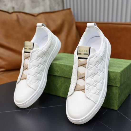 GUCCI グッチ 根強い人気定番商品 2024SS メンズ用 カジュアルシューズ GUCCI グッチ 根強い人気定番商品 2024SS メンズ用 カジュアルシューズ