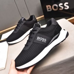 HUGO BOSS ヒューゴボス 人気モデル愛用 2024SS メンズ用 スニーカー
