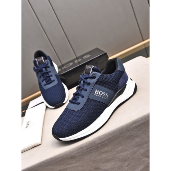 HUGO BOSS ヒューゴボス 人気モデル愛用 2024SS メンズ用 スニーカー HUGO BOSS ヒューゴボス 人気モデル愛用 2024SS メンズ用 スニーカー
