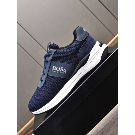 HUGO BOSS ヒューゴボス 人気モデル愛用 2024SS メンズ用 スニーカー HUGO BOSS ヒューゴボス 人気モデル愛用 2024SS メンズ用 スニーカー