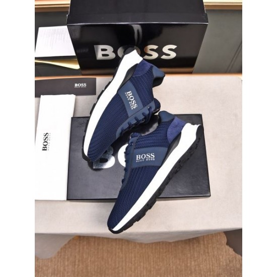 HUGO BOSS ヒューゴボス 人気モデル愛用 2024SS メンズ用 スニーカー HUGO BOSS ヒューゴボス 人気モデル愛用 2024SS メンズ用 スニーカー