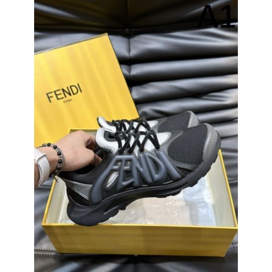 FENDI フェンデイ 新着アイテム最安値販売 2024SS メンズ用 スニーカー FENDI フェンデイ 新着アイテム最安値販売 2024SS メンズ用 スニーカー
