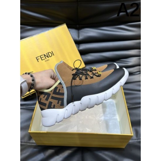 FENDI フェンデイ 今年のトレンドを先取り 2024SS メンズ用 スニーカー FENDI フェンデイ 今年のトレンドを先取り 2024SS メンズ用 スニーカー