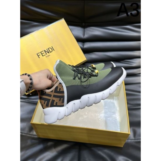 FENDI フェンデイ 今年のトレンドを先取り 2024SS メンズ用 スニーカー FENDI フェンデイ 今年のトレンドを先取り 2024SS メンズ用 スニーカー
