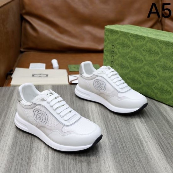 GUCCI グッチ 新作春夏らしさをプラス 2024SS メンズ用 スニーカー GUCCI グッチ 新作春夏らしさをプラス 2024SS メンズ用 スニーカー