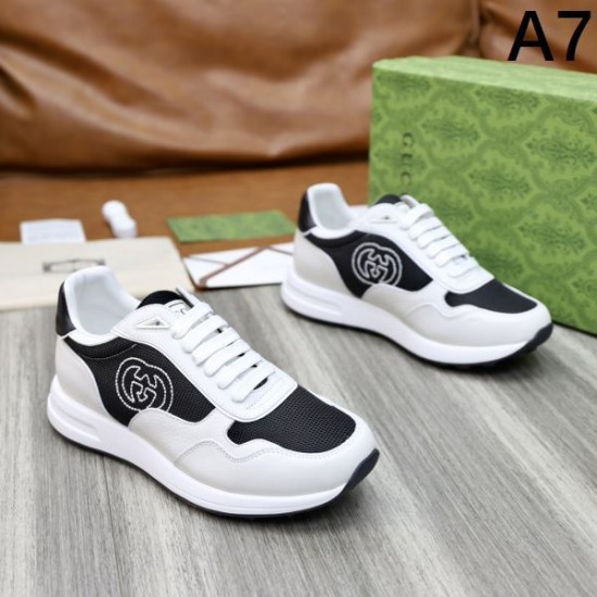 GUCCI グッチ 新作春夏らしさをプラス 2024SS メンズ用 スニーカー GUCCI グッチ 新作春夏らしさをプラス 2024SS メンズ用 スニーカー