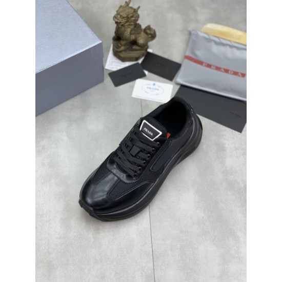 PRADA プラダ 上品に夏っぽさを感じる 2024SS メンズ用 スニーカー PRADA プラダ 上品に夏っぽさを感じる 2024SS メンズ用 スニーカー
