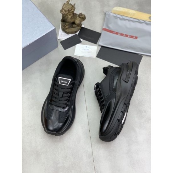 PRADA プラダ 上品に夏っぽさを感じる 2024SS メンズ用 スニーカー PRADA プラダ 上品に夏っぽさを感じる 2024SS メンズ用 スニーカー