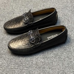 FERRAGAMO サルヴァトーレ フェラガモ 絶大な人気 2024SS メンズ用 ビジネスシューズ