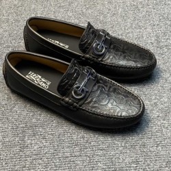 FERRAGAMO サルヴァトーレ フェラガモ 絶大な人気 2024SS メンズ用 ビジネスシューズ