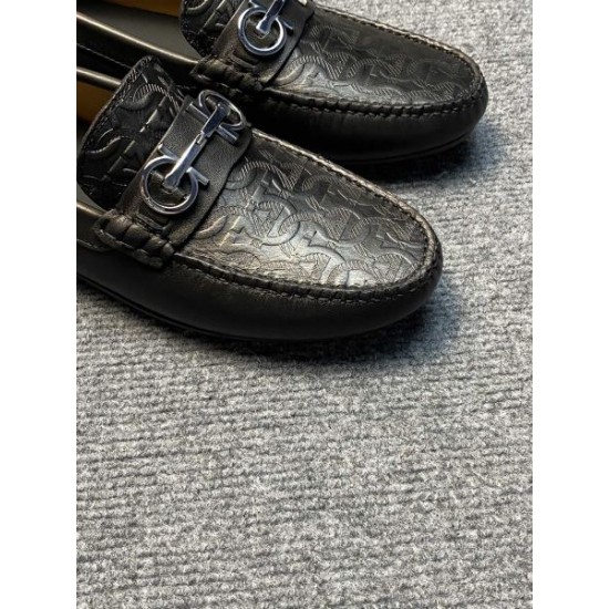 FERRAGAMO サルヴァトーレ フェラガモ 絶大な人気 2024SS メンズ用 ビジネスシューズ FERRAGAMO サルヴァトーレ フェラガモ 絶大な人気 2024SS メンズ用 ビジネスシューズ