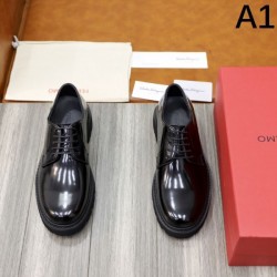 FERRAGAMO サルヴァトーレ フェラガモ 今季新入荷 2024SS メンズ用 ビジネスシューズ