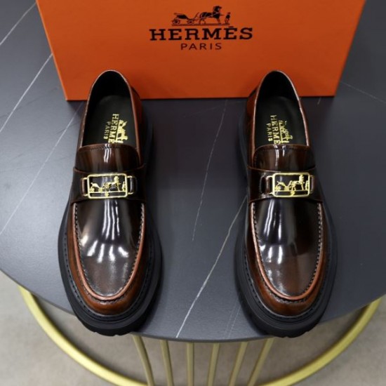 HERMES エルメス 最新人気話題沸騰中 2024SS メンズ用 ビジネスシューズ HERMES エルメス 最新人気話題沸騰中 2024SS メンズ用 ビジネスシューズ