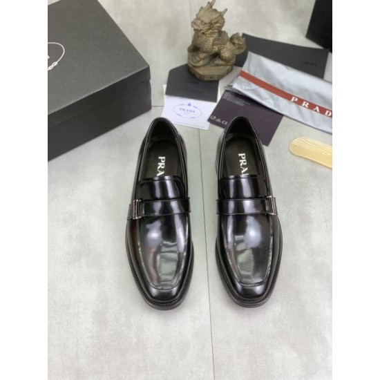 PRADA プラダ 新作セール価格でゲット 2024SS メンズ用 ビジネスシューズ PRADA プラダ 新作セール価格でゲット 2024SS メンズ用 ビジネスシューズ