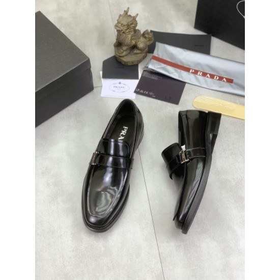 PRADA プラダ 新作セール価格でゲット 2024SS メンズ用 ビジネスシューズ PRADA プラダ 新作セール価格でゲット 2024SS メンズ用 ビジネスシューズ