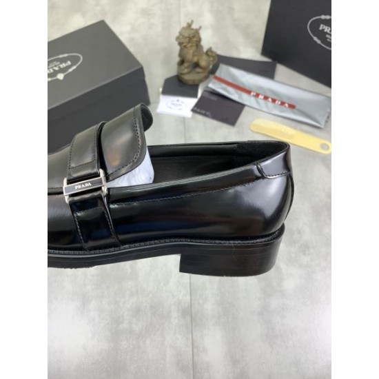 PRADA プラダ 新作セール価格でゲット 2024SS メンズ用 ビジネスシューズ PRADA プラダ 新作セール価格でゲット 2024SS メンズ用 ビジネスシューズ