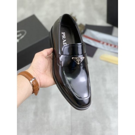 PRADA プラダ この時季だからお買い得 2024SS メンズ用 ビジネスシューズ PRADA プラダ この時季だからお買い得 2024SS メンズ用 ビジネスシューズ