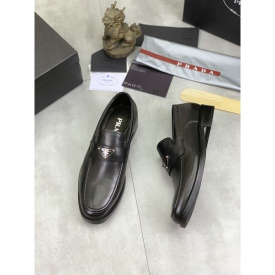PRADA プラダ 一番注目されている商品 2024SS メンズ用 ビジネスシューズ PRADA プラダ 一番注目されている商品 2024SS メンズ用 ビジネスシューズ
