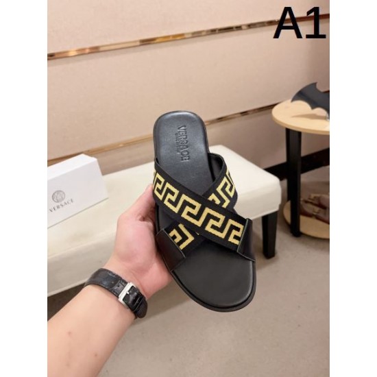 VERSACE ヴェルサーチェ 期間限定VIPセール 2024SS メンズ用 サンダル VERSACE ヴェルサーチェ 期間限定VIPセール 2024SS メンズ用 サンダル