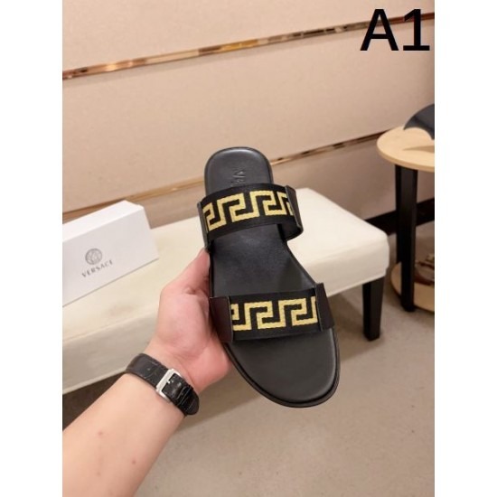VERSACE ヴェルサーチェ 海外限定アイテム 2024SS メンズ用 サンダル VERSACE ヴェルサーチェ 海外限定アイテム 2024SS メンズ用 サンダル