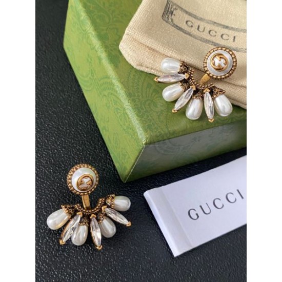 2024SS GUCCI グッチ イヤリング 今やセレブ御用達で大人気の