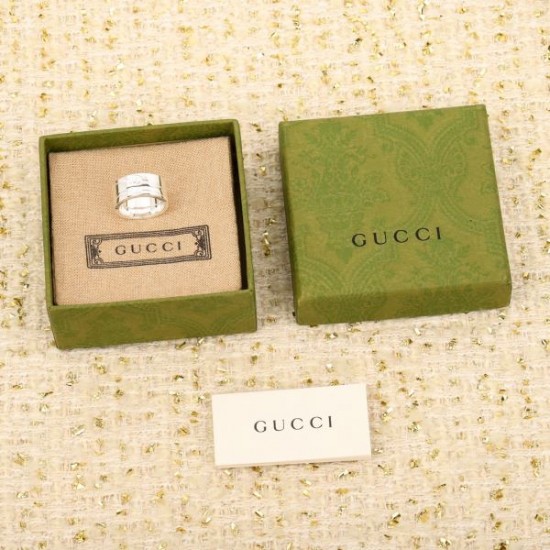 2024SS GUCCI グッチ リング 最新先取りおしゃれなロゴ入り