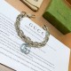 2024SS GUCCI グッチ ブレスレット 今っぽいスタイルに決まる