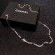 2024SS CHANEL シャネル ネックレス きれいめな印象で着こなし
