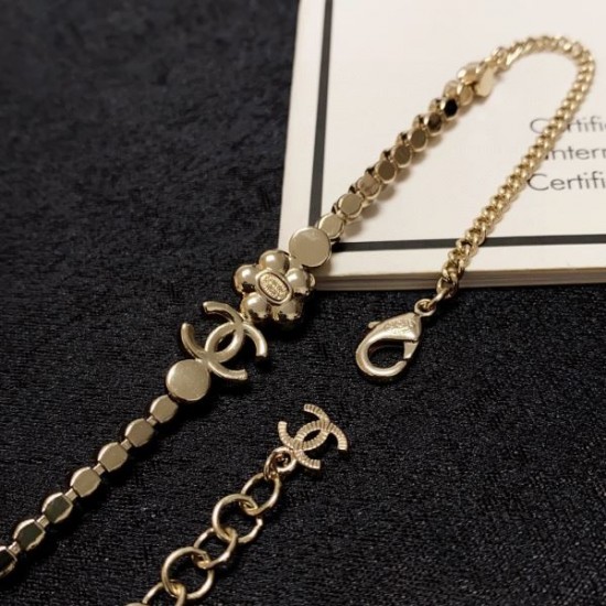 2024SS CHANEL シャネル ネックレス きれいめな印象で着こなし