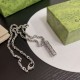 2024SS GUCCI グッチ ネックレス オシャレに圧倒的な人気の
