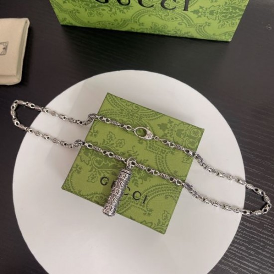 2024SS GUCCI グッチ ネックレス オシャレに圧倒的な人気の