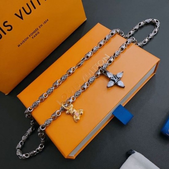2024SS LOUIS VUITTON ルイヴィトン ネックレス 大人っぽい質感