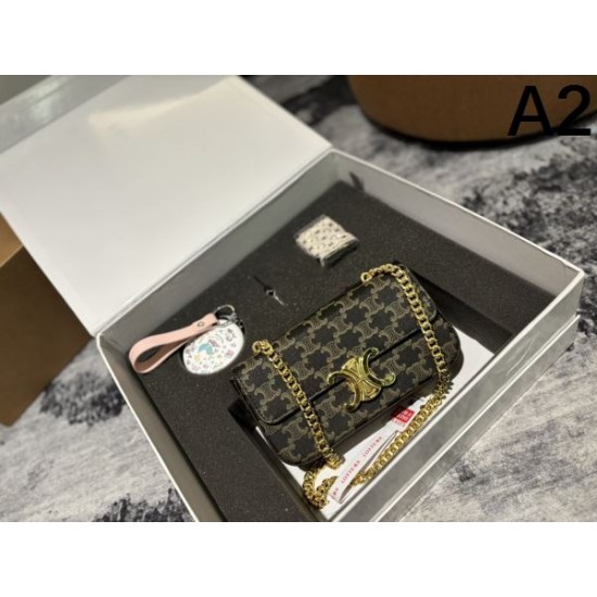 今季は色を使った注目新品 2024SS ショルダーバッグ CELINE セリーヌ 今季は色を使った注目新品 2024SS ショルダーバッグ CELINE セリーヌ