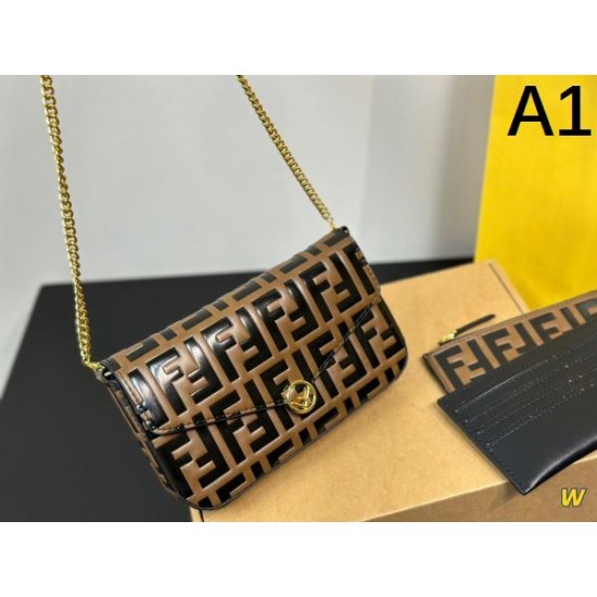 ファッション感が急上昇! 2024SS ショルダーバッグ FENDI フェンデイ ファッション感が急上昇! 2024SS ショルダーバッグ FENDI フェンデイ